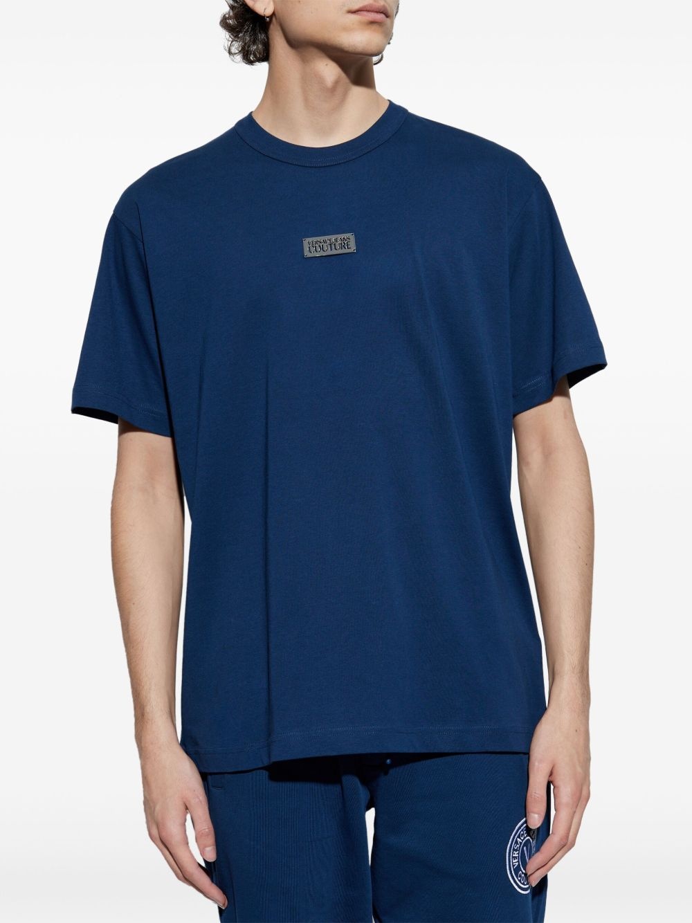 logo-patch T-shirt - 3