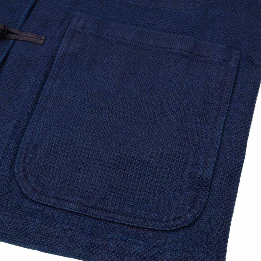 Honnai(Natural Indigo) Nijuu(Double-Weave) Sasiko Orienntaru(Oriental) Jaket - 1016589 - 6