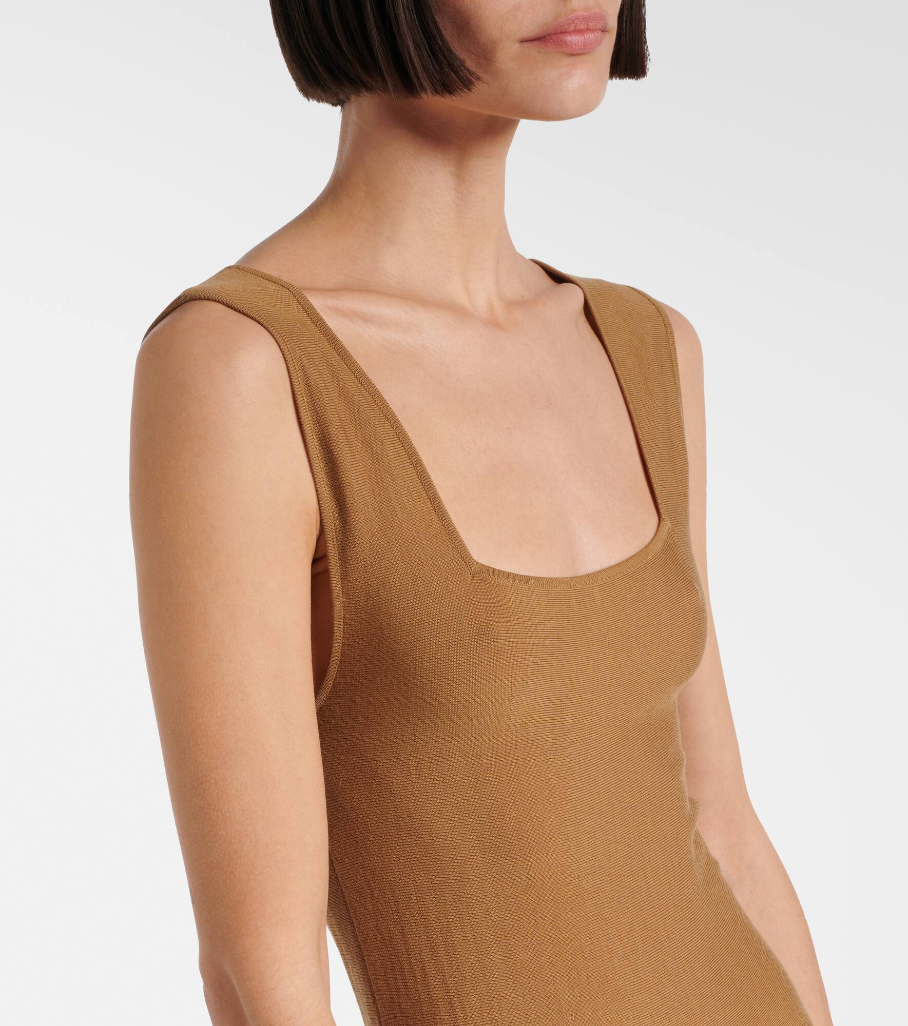 Jodie wool maxi dress - 4