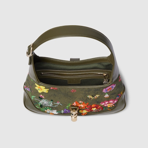 Gucci Jackie 1961 embroidered medium bag - 7