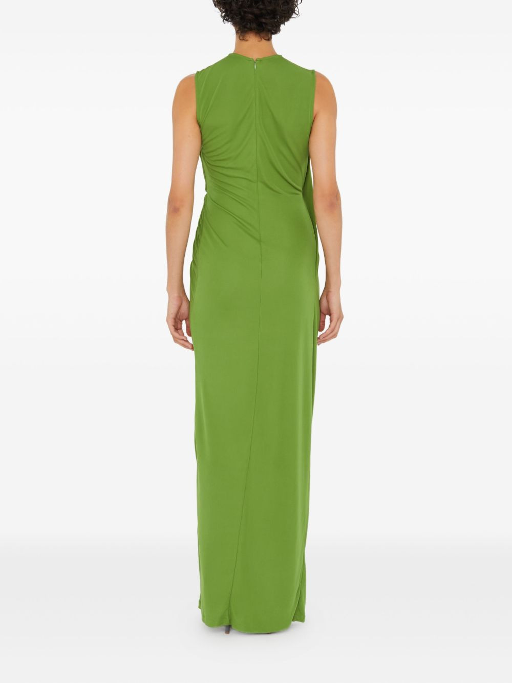 Encased cut-out twisted maxi dress - 4