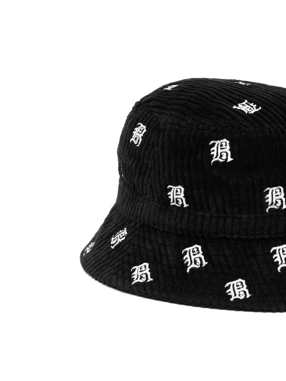 all-over embroidered-logo bucket hat - 2