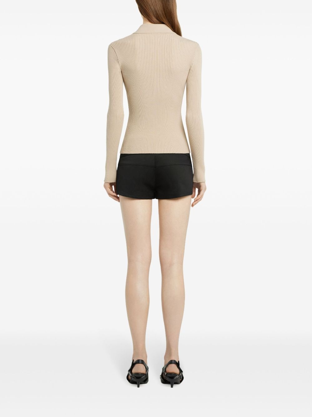 zip-up cardigan - 4