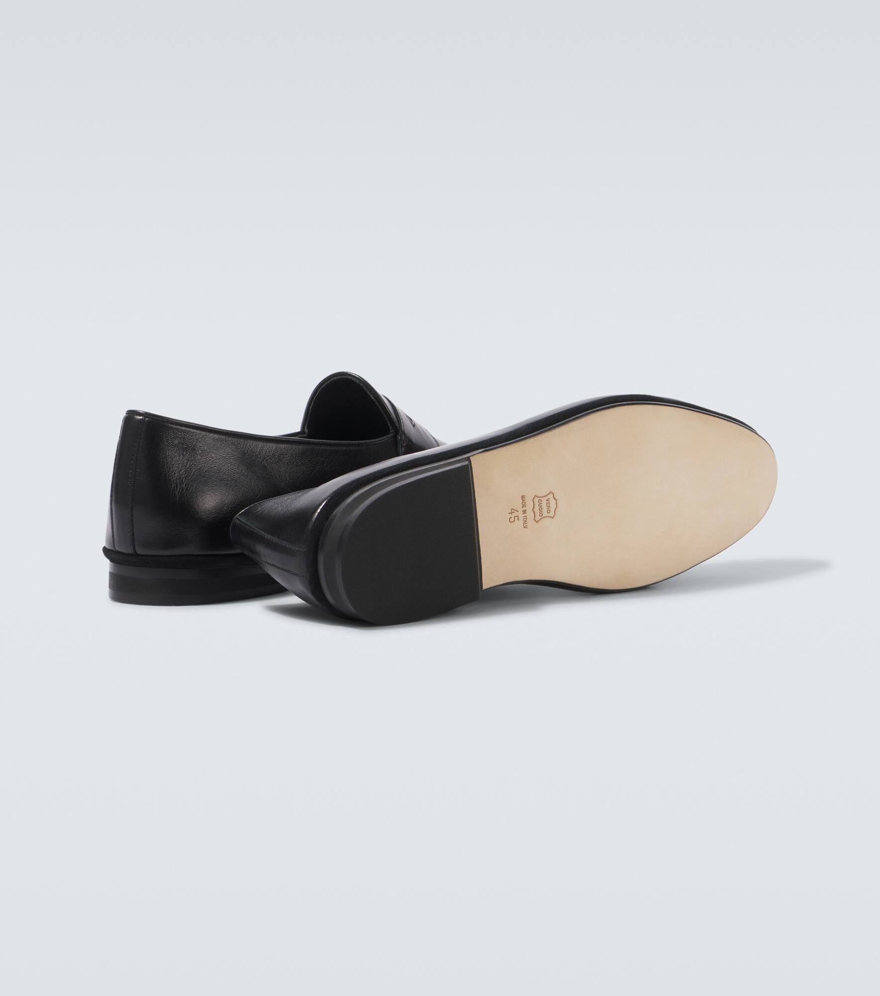 Leather loafers - 7
