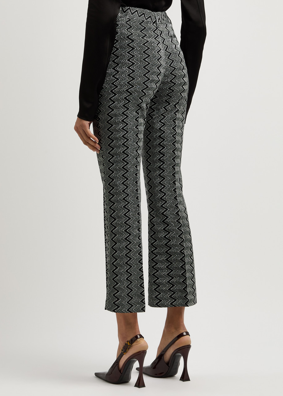 Missoni Zigzag Metallic-weave Trousers - 3