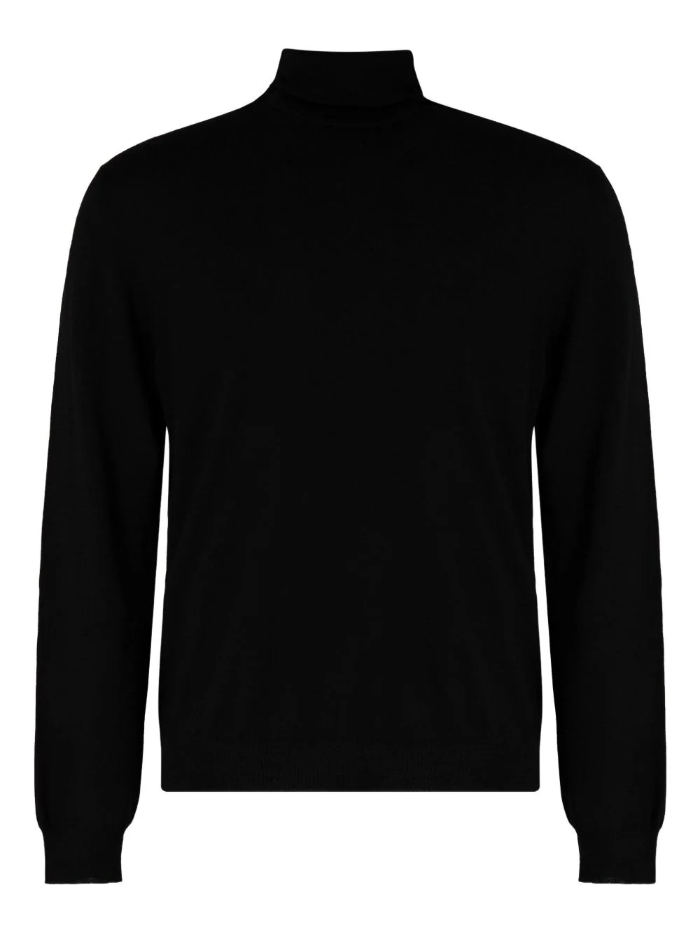 ribbed turtleneck sweater - 1