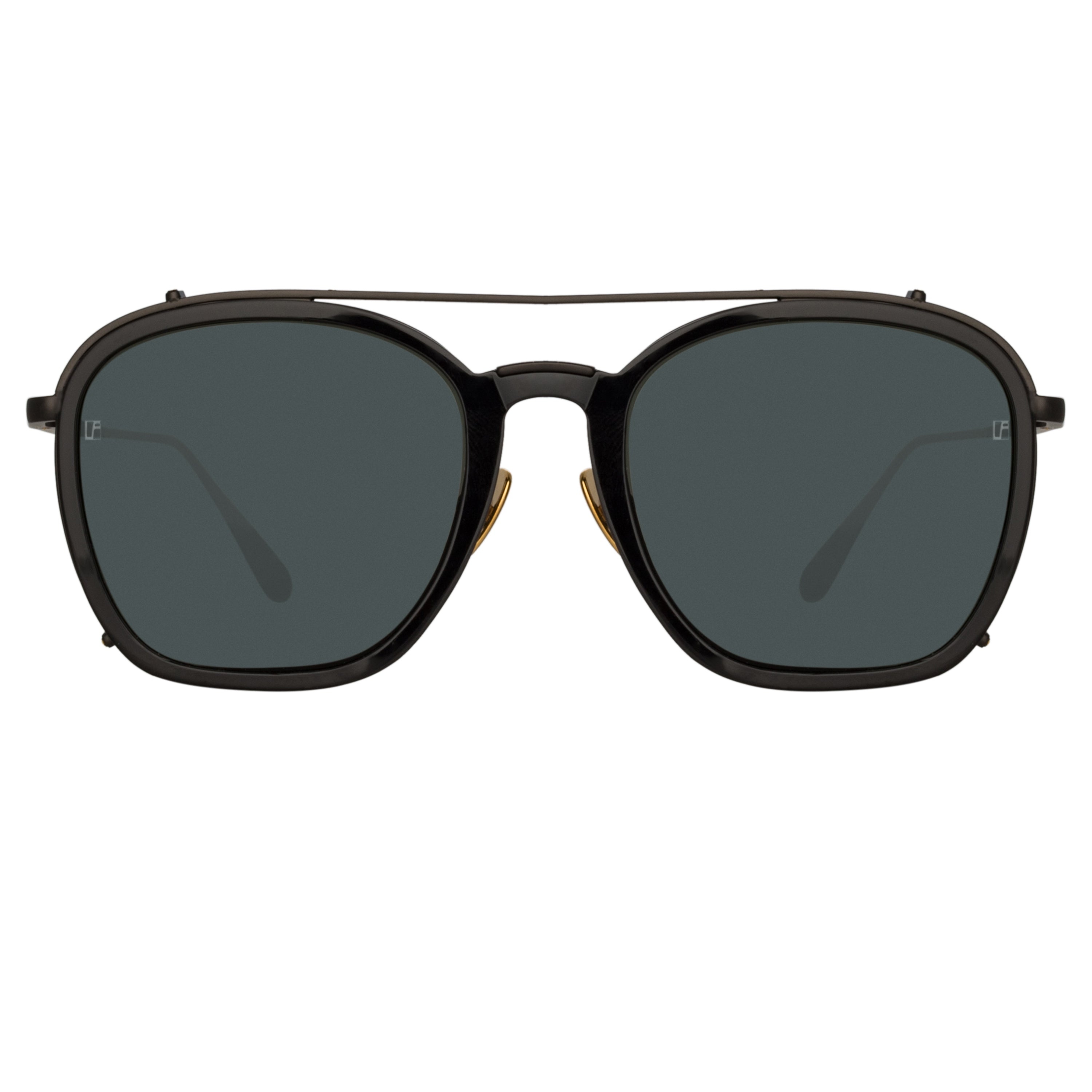 ASTON SQUARE SUNGLASSES IN NICKEL (MEN'S) - 1