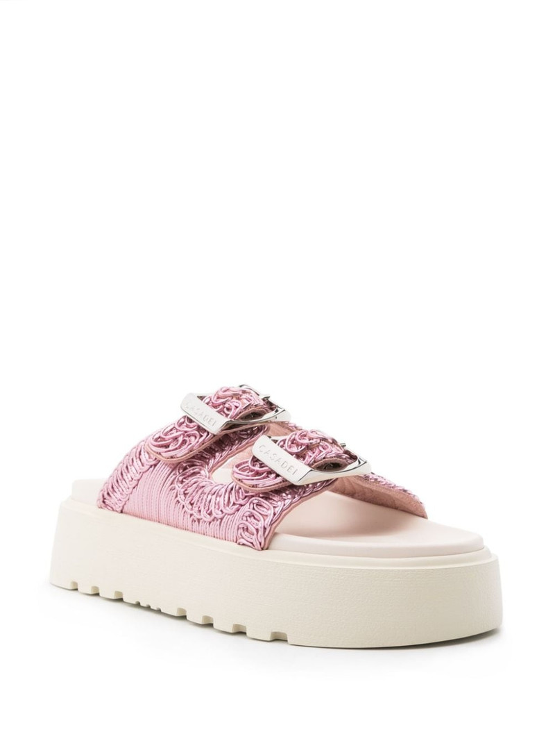 CASADEI Birky Ale flatform slides outlook