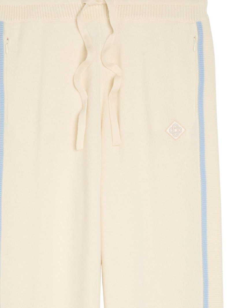 CASABLANCA striped drawstring track pants outlook