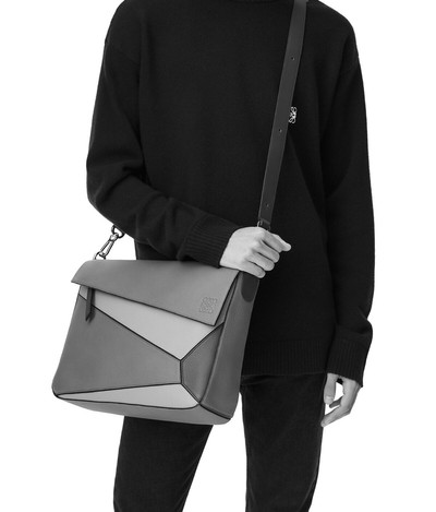 Loewe Puzzle Messenger bag in soft grained calfskin outlook