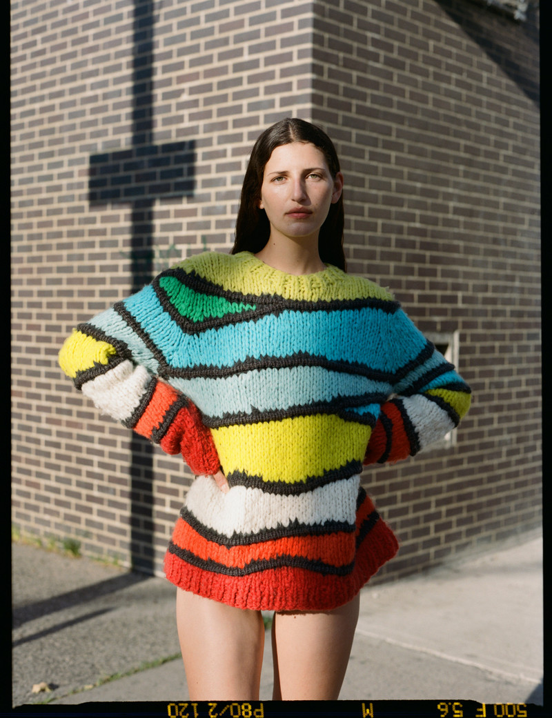 GABRIELA HEARST Lawrence Knit Sweater in Multi Welfat Cashmere outlook