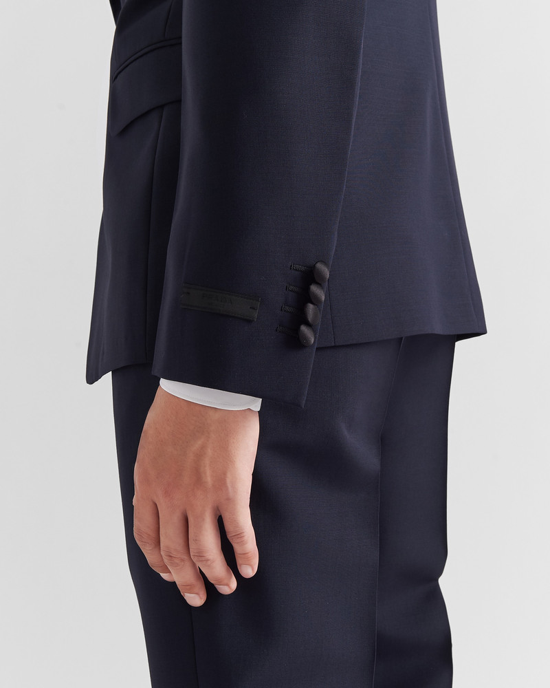Single-breasted wool and mohair tuxedo 4