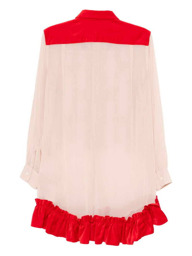 Comme des Garçons Comme des Garçons raffled long-sleeves blouses outlook