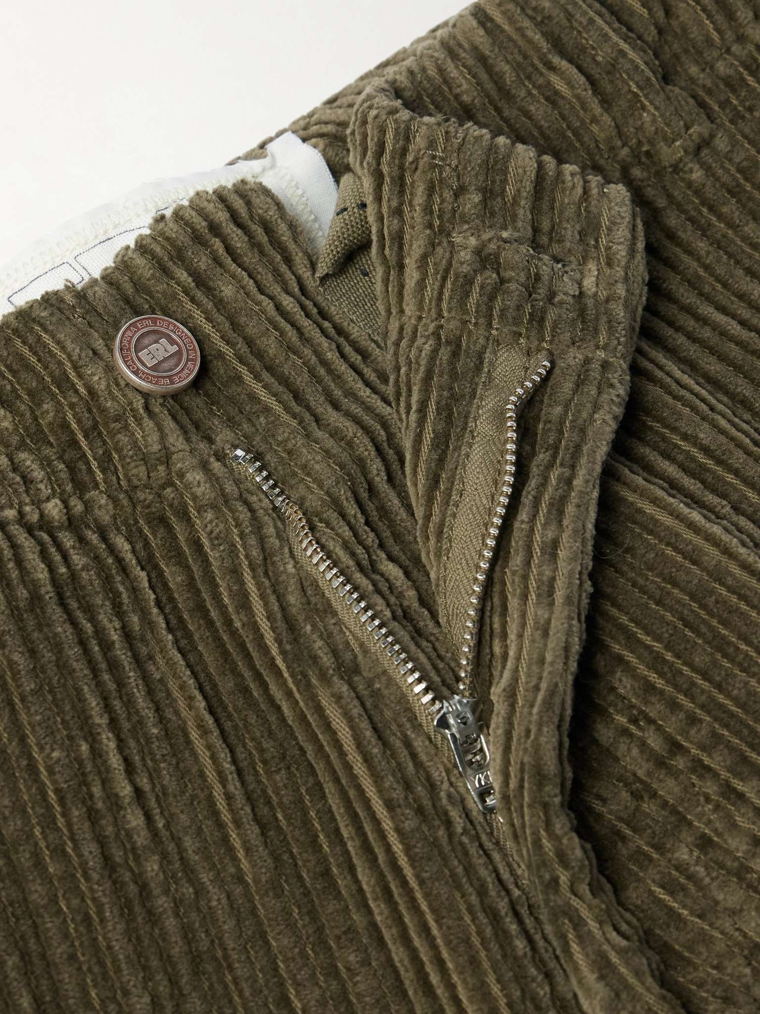 Straight-Leg Cotton-Corduroy Trousers - 3