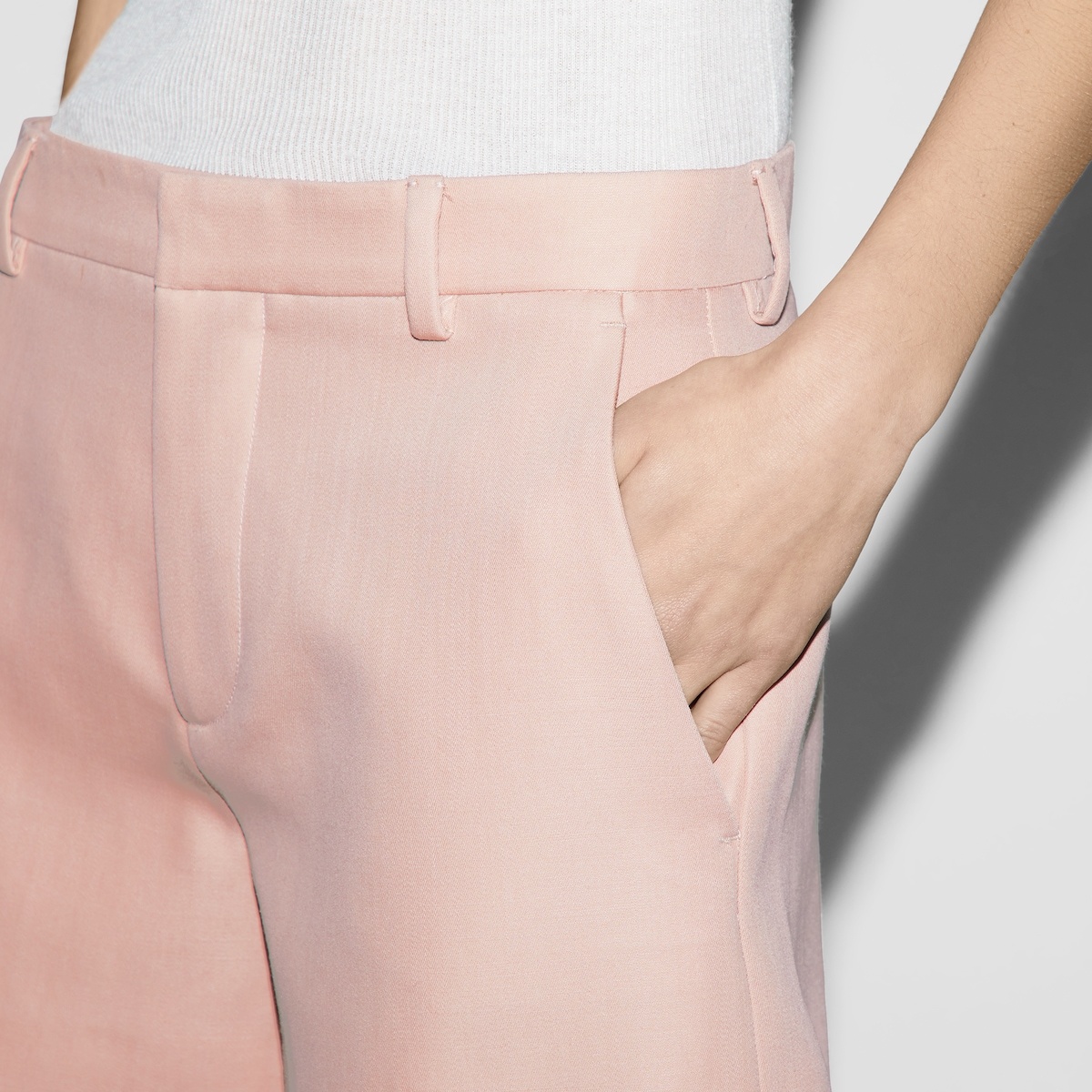 Wool mohair bermuda shorts - 5