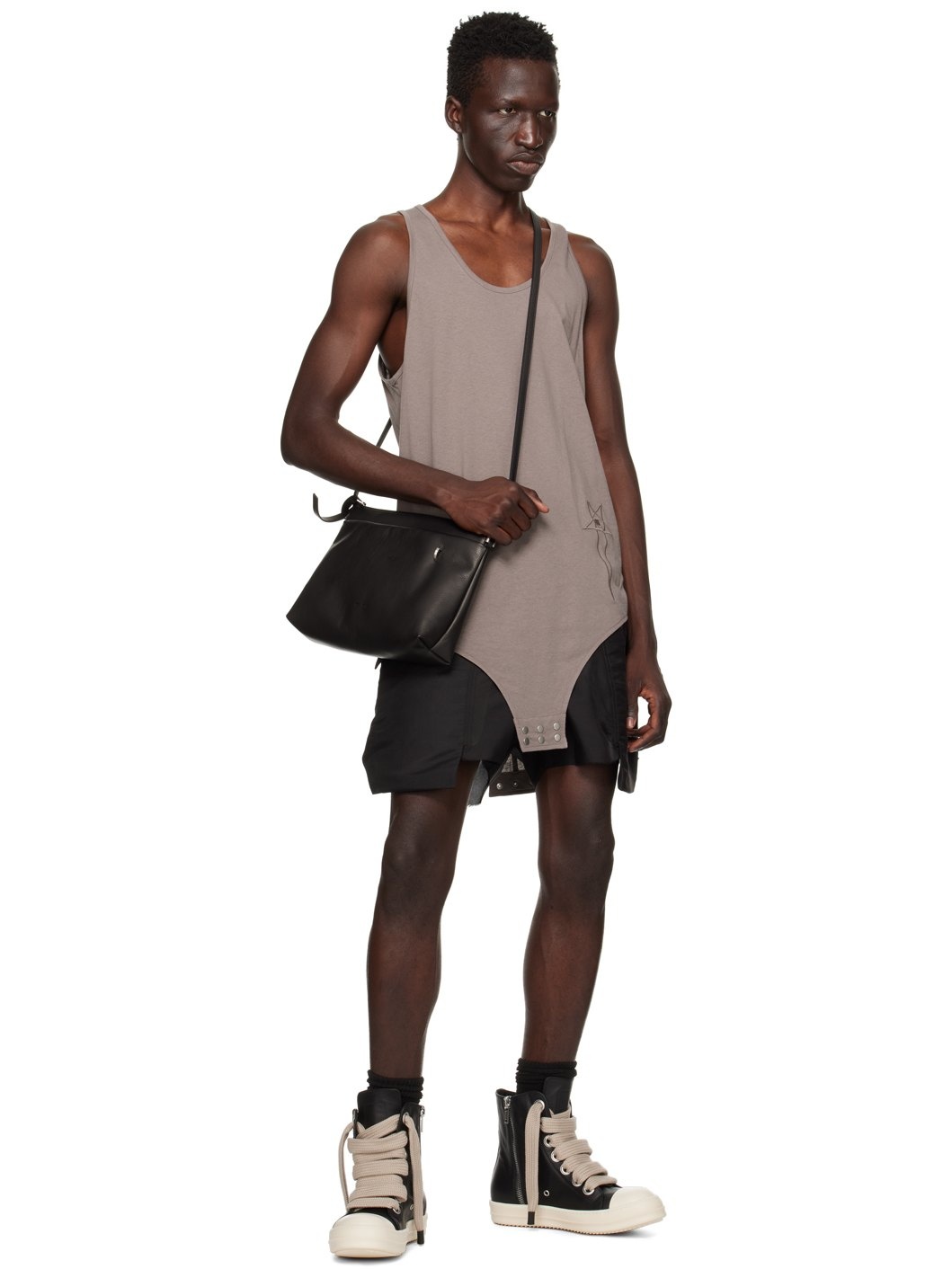 Rick Owens Black Porterville Adri Bag | ssense | REVERSIBLE
