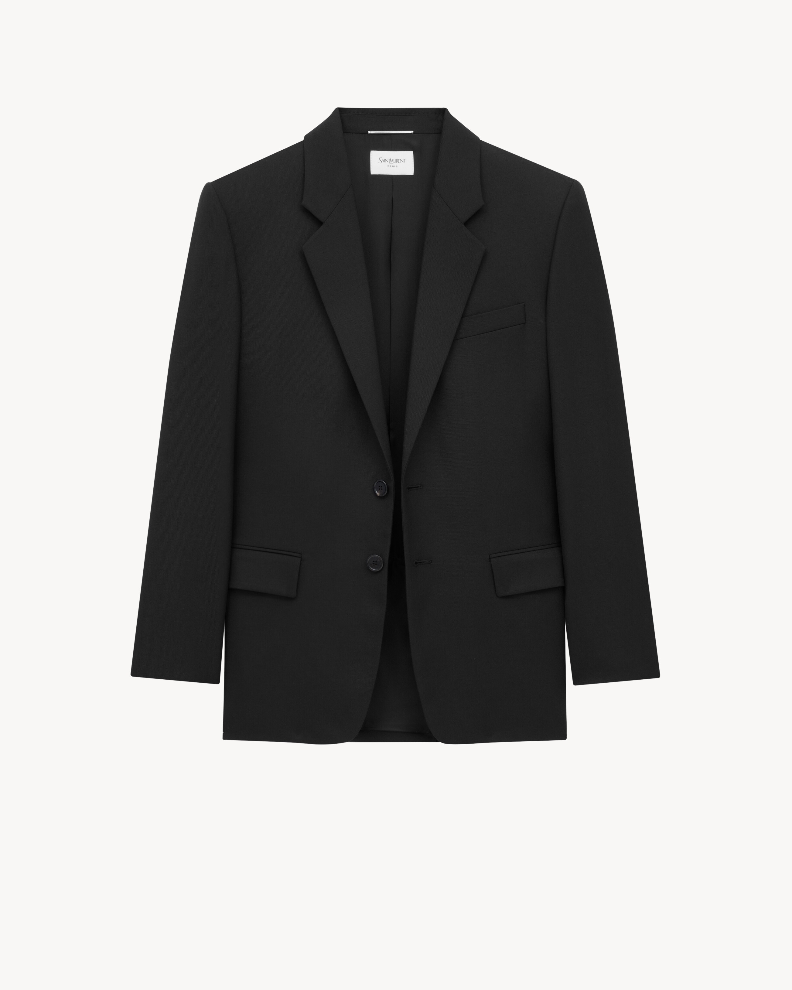 JACKET IN GABARDINE SAINT LAURENT - 2