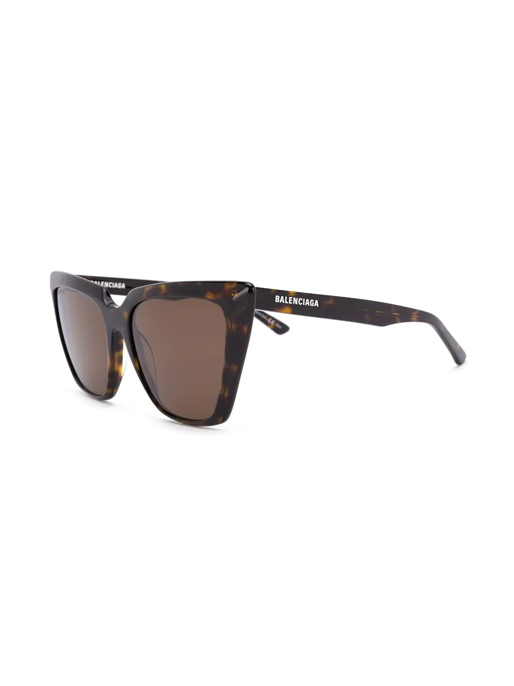 tortoiseshell cat-eye frame sunglasses - 2