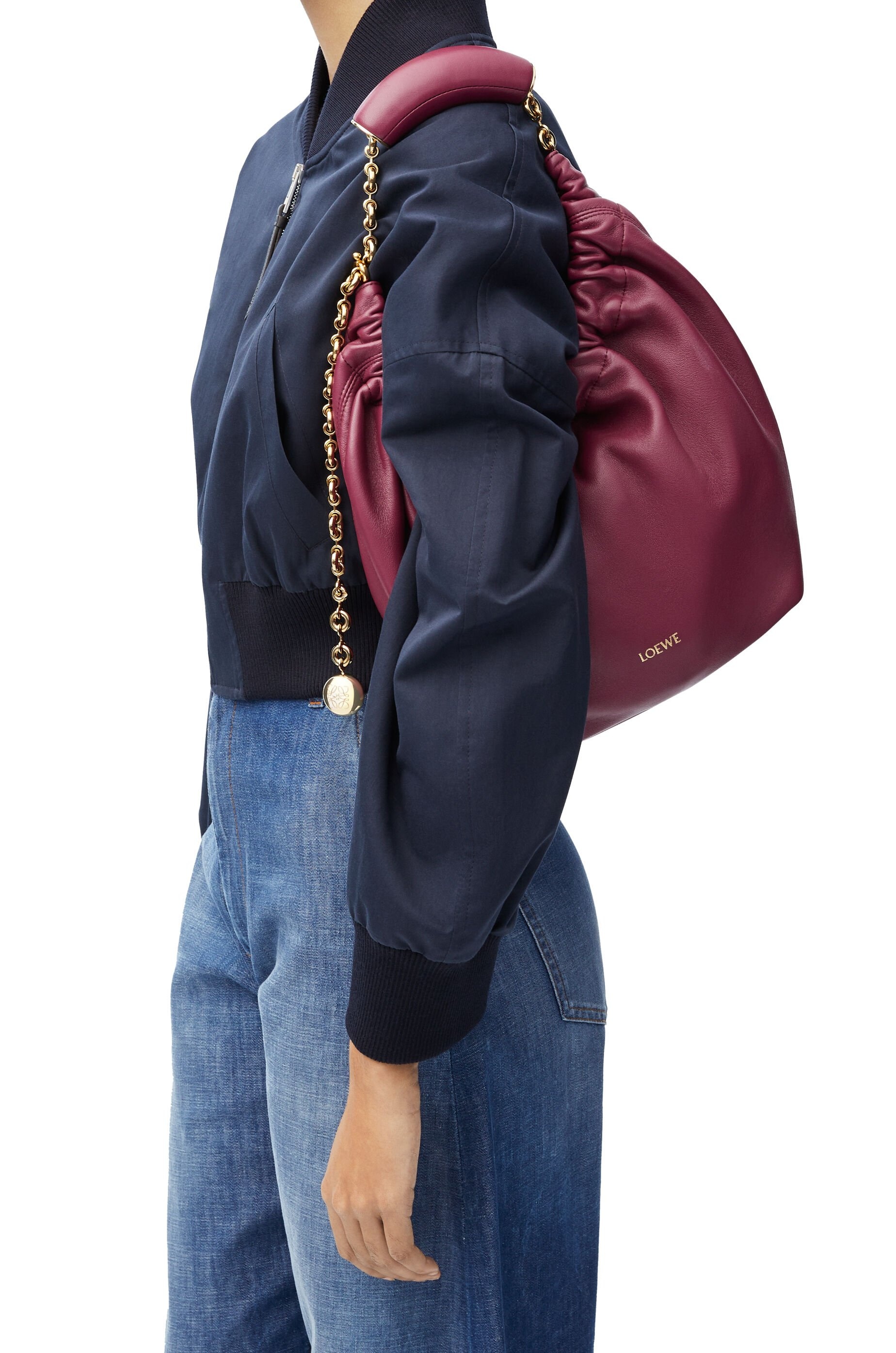 Small Squeeze bag in nappa lambskin - 3