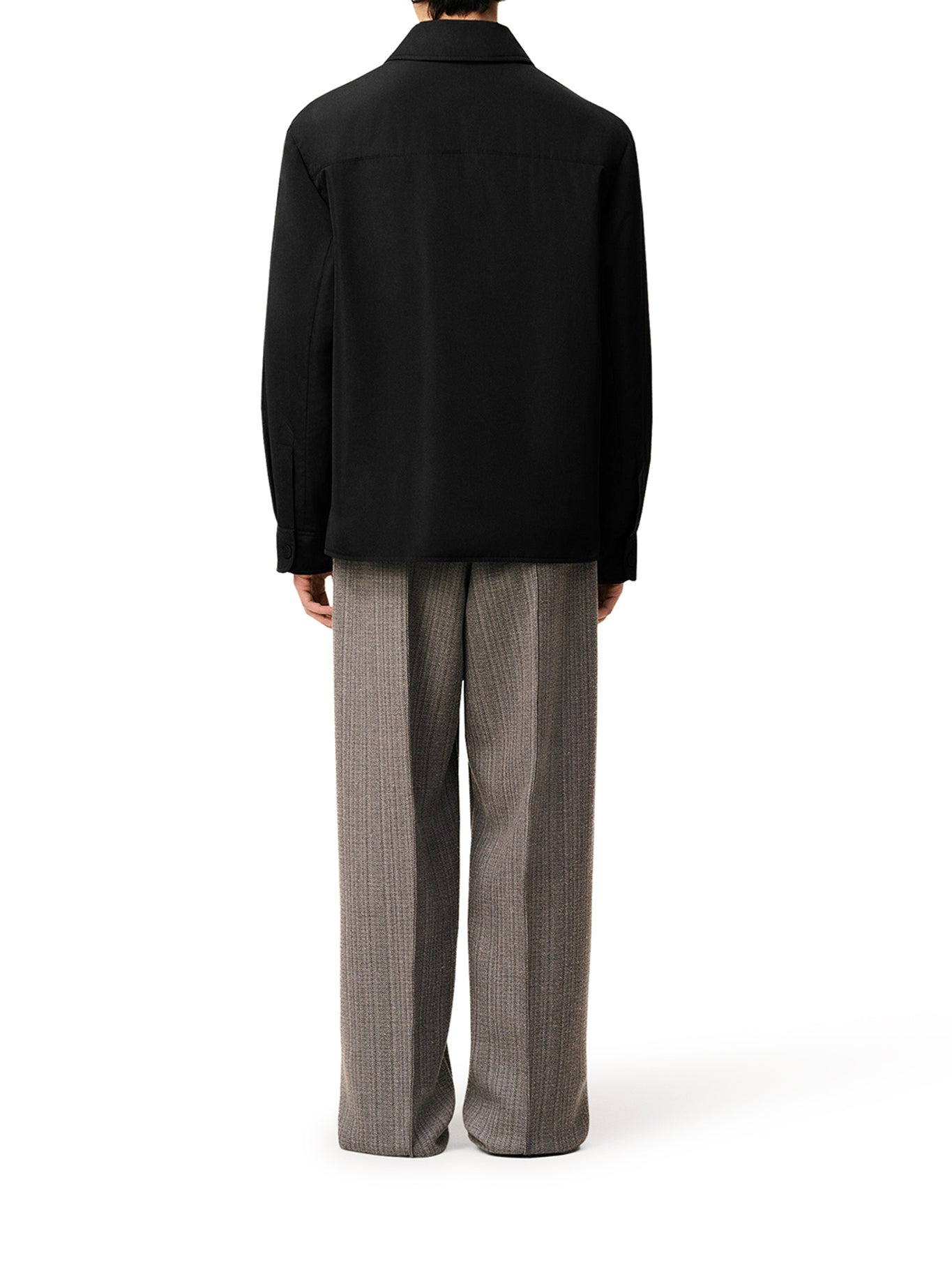 TAFFETA PADDED OVERSHIRT - 4