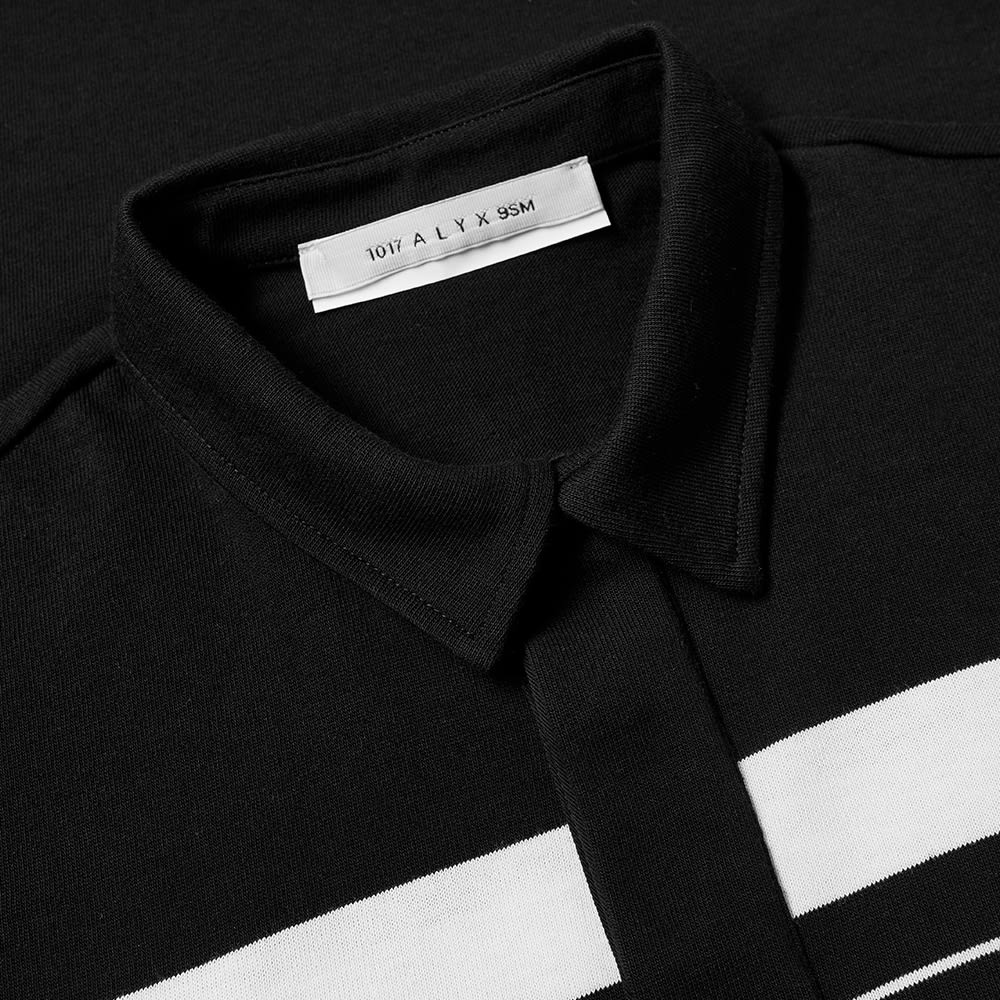 1017 ALYX 9SM Long Sleeve Logo Striped Polo - 2