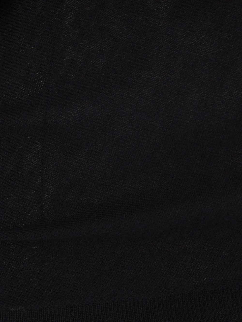 asymmetrical-hem sweater - 3