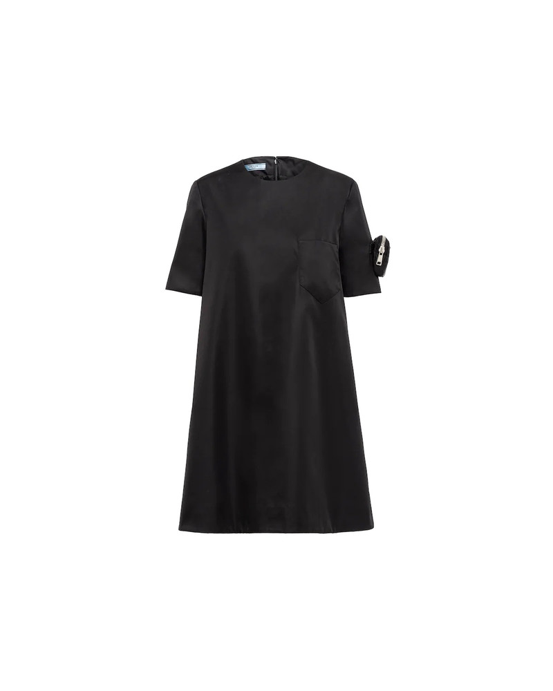 Re-Nylon gabardine dress - 1