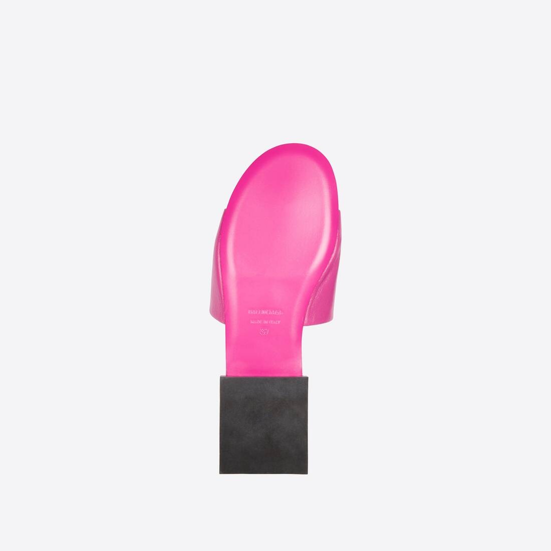 Women's Box Mule in Fuchsia - 6