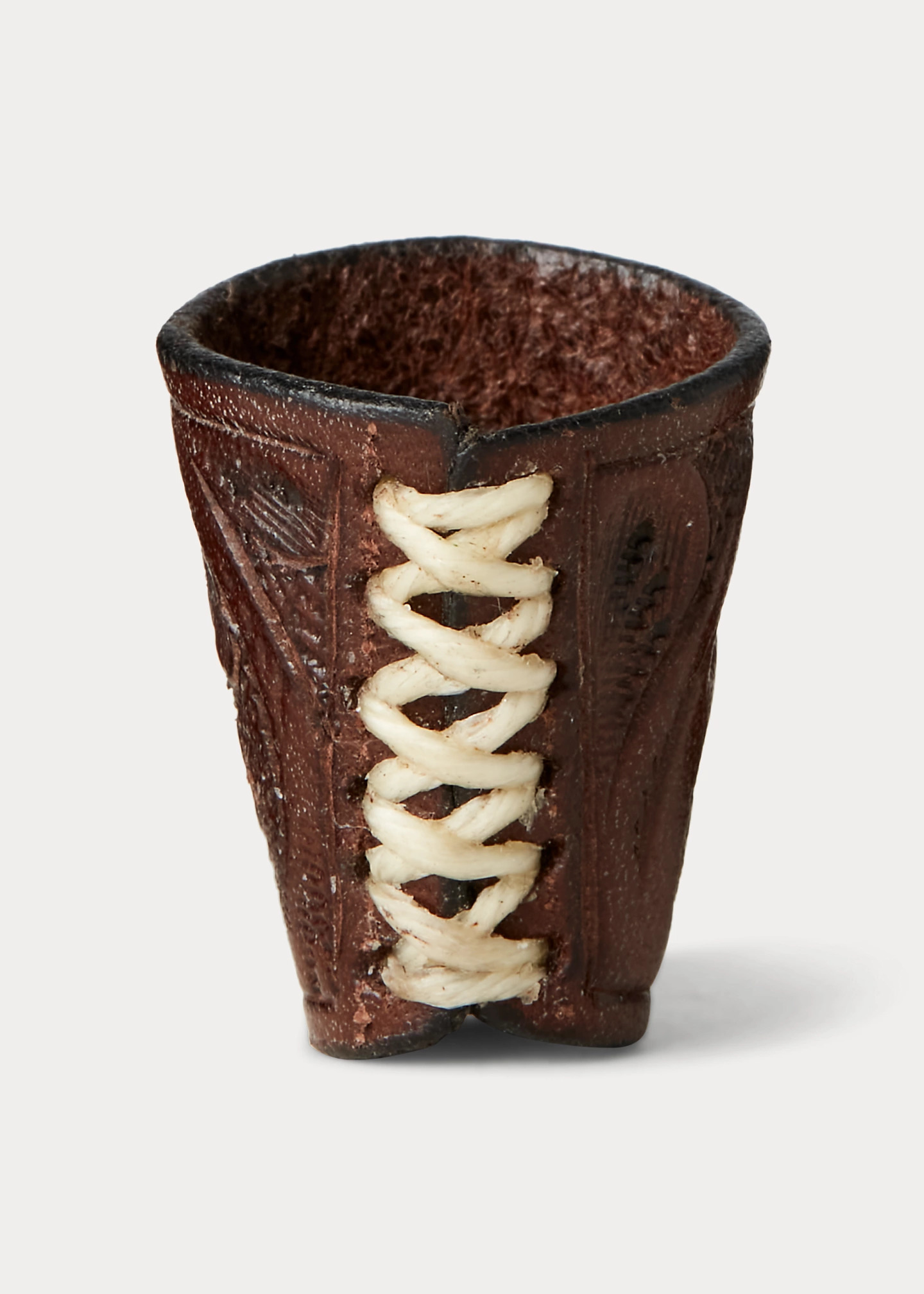 Hand-Tooled Leather Bandanna Slider - 3