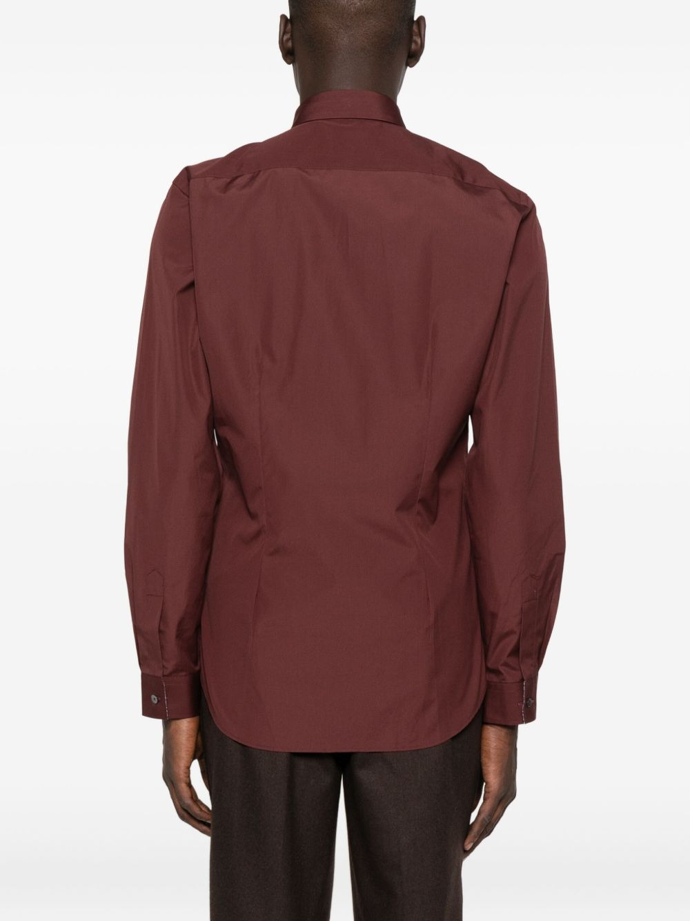 long-sleeve cotton shirt - 4