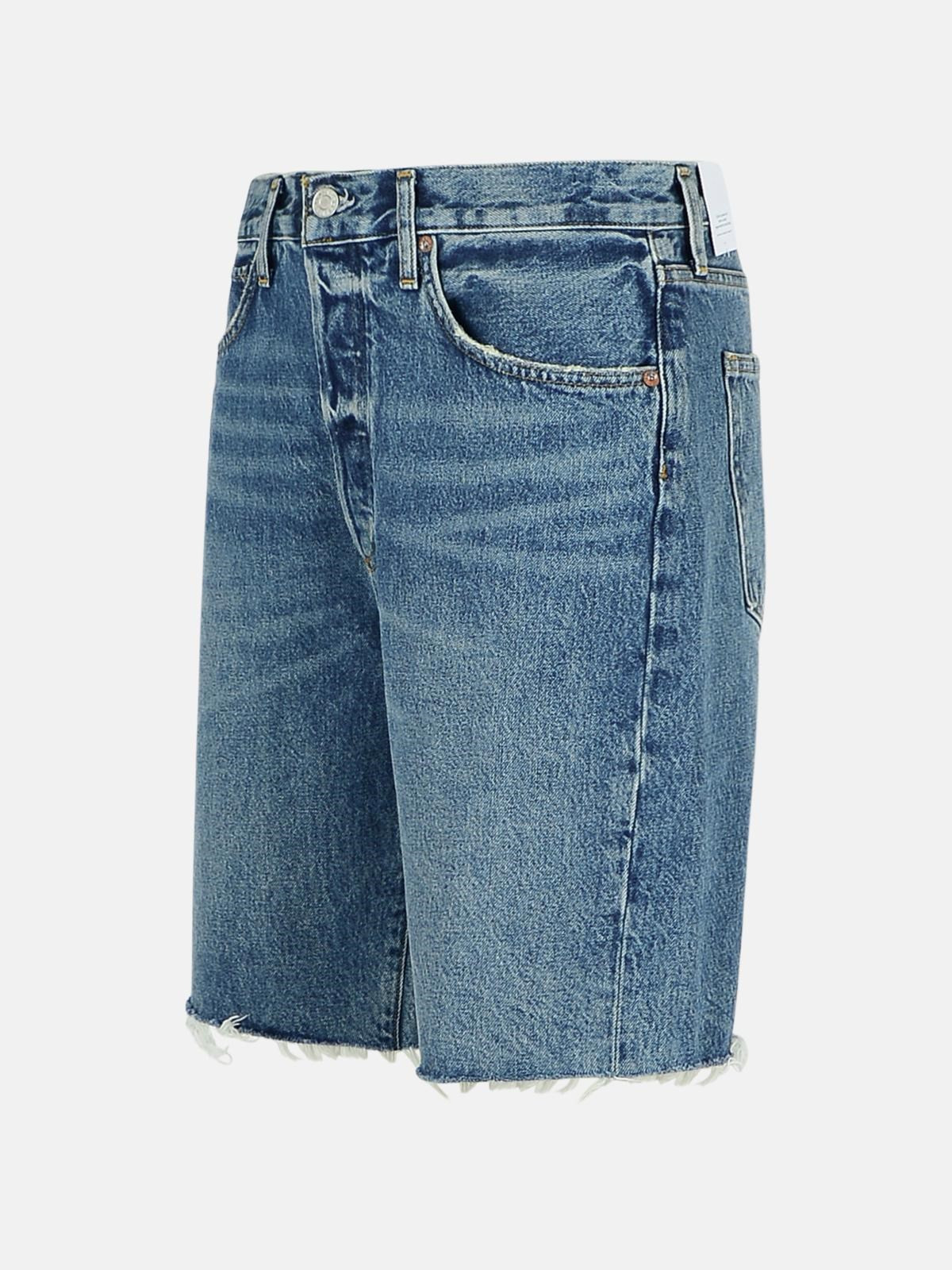 '90'S' BLUE DENIM SHORTS - 2