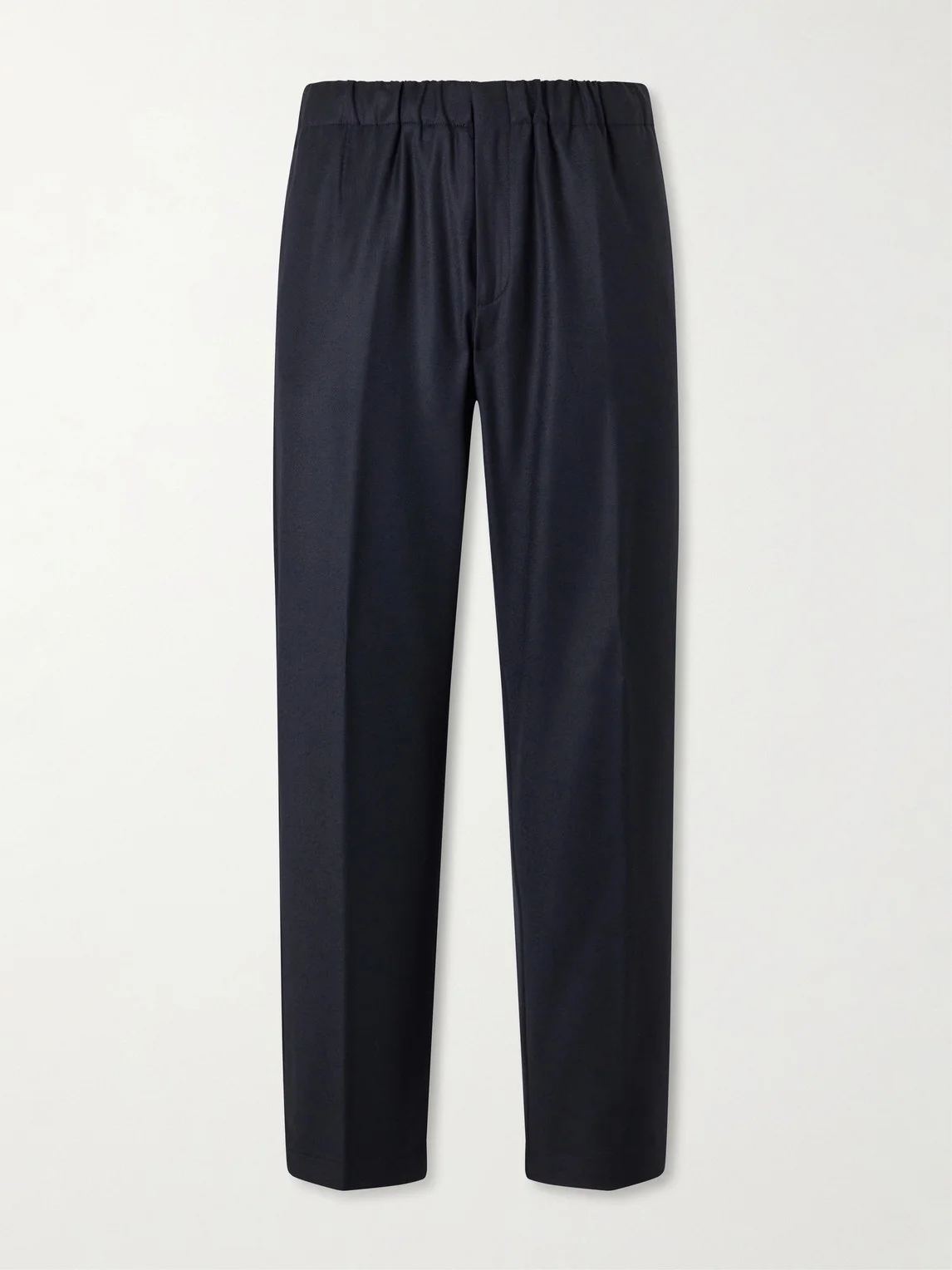 Straight-Leg Woven Trousers - 1