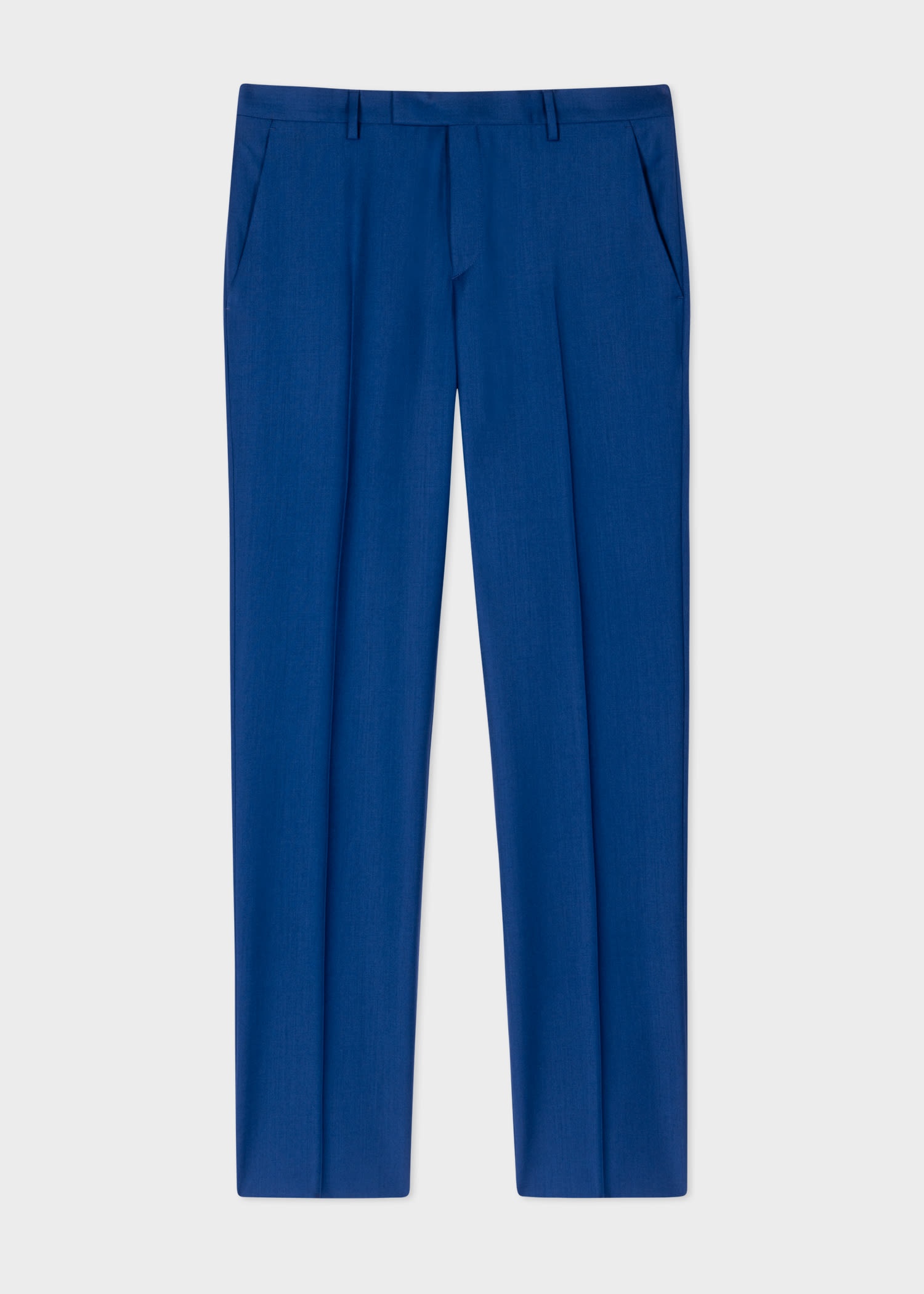 Wool Tailored-Fit Trousers - 1