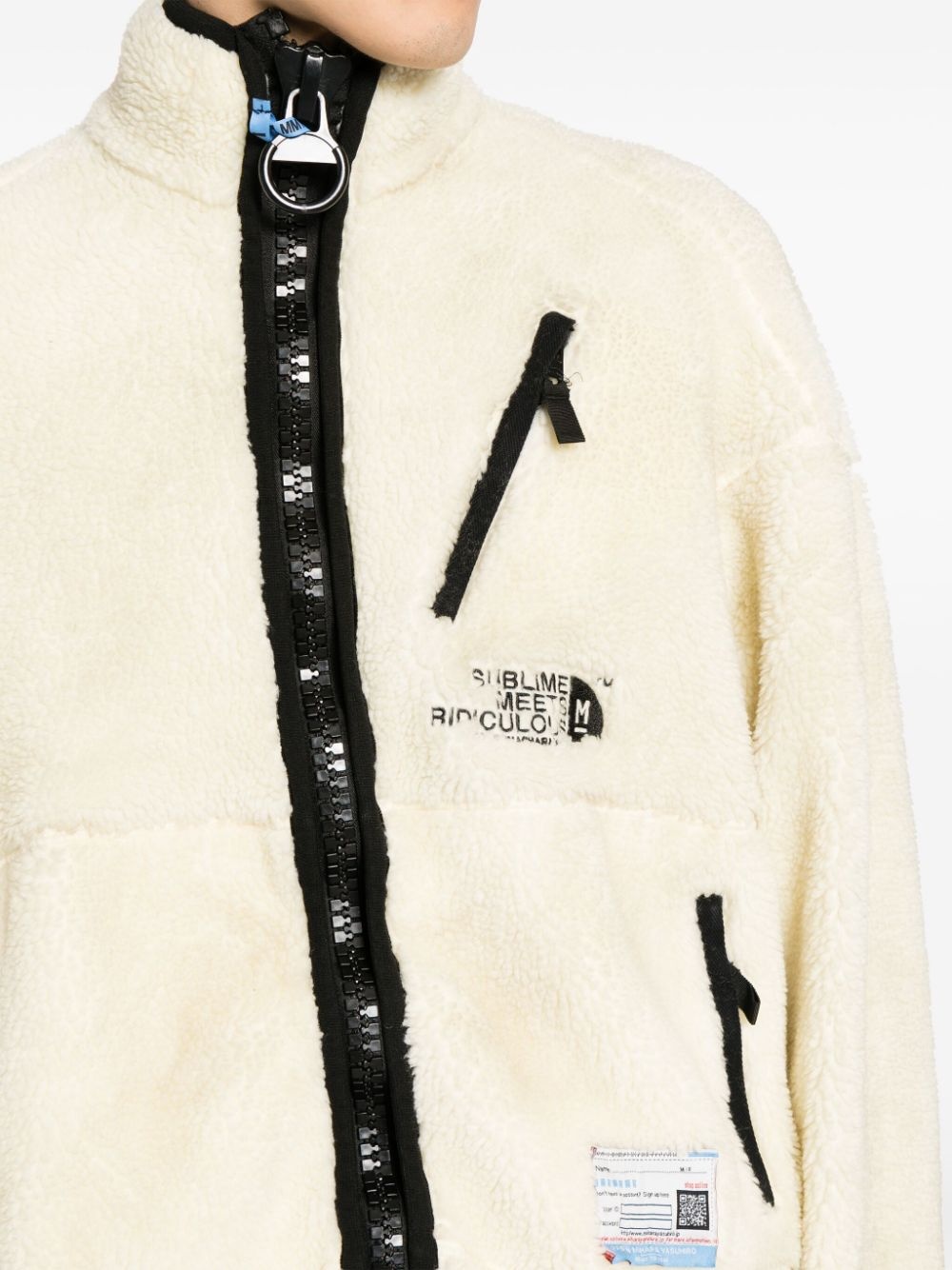Boa logo-embroidered fleece jacket - 5