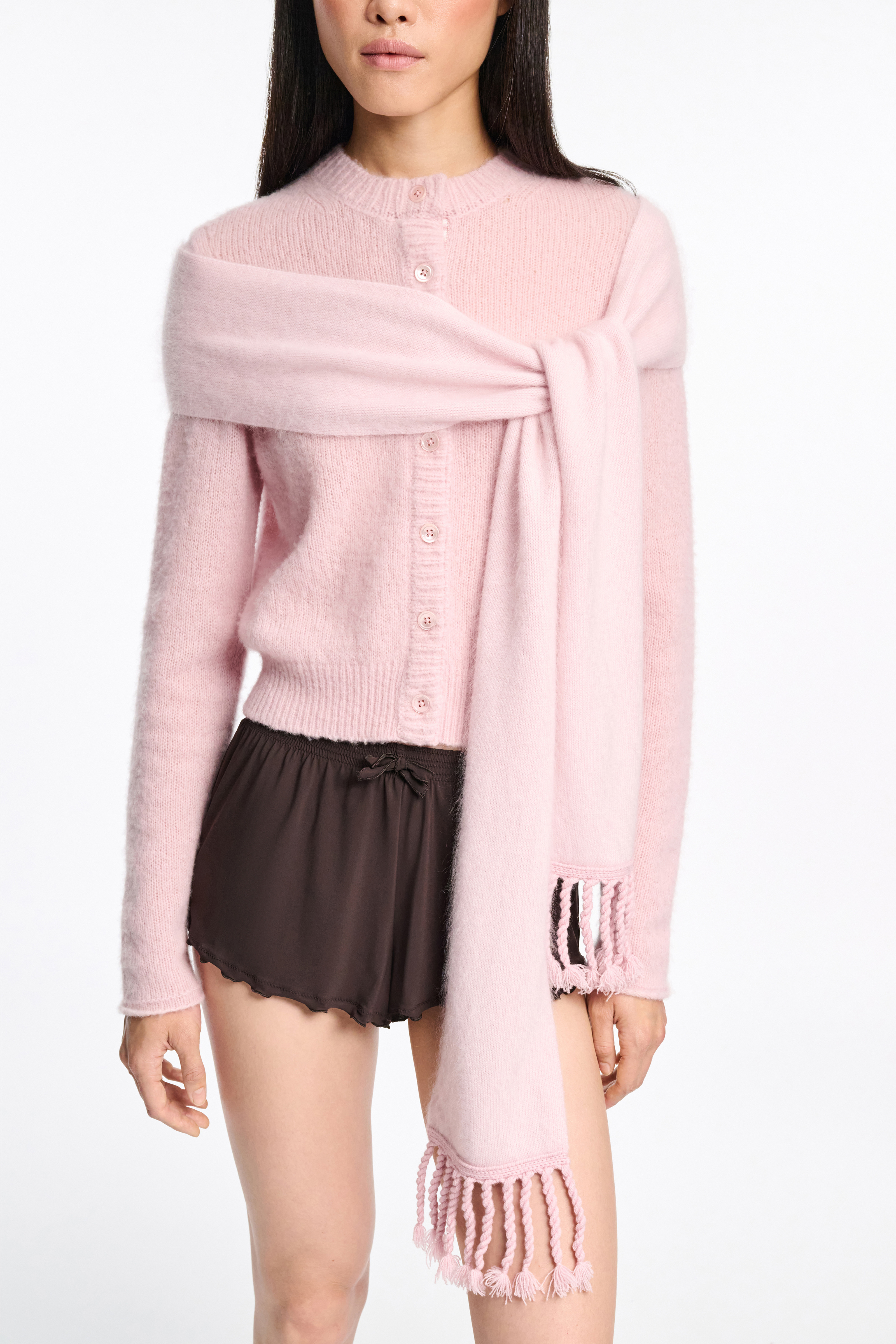 FLUFFY STATEMENT scarf - 4
