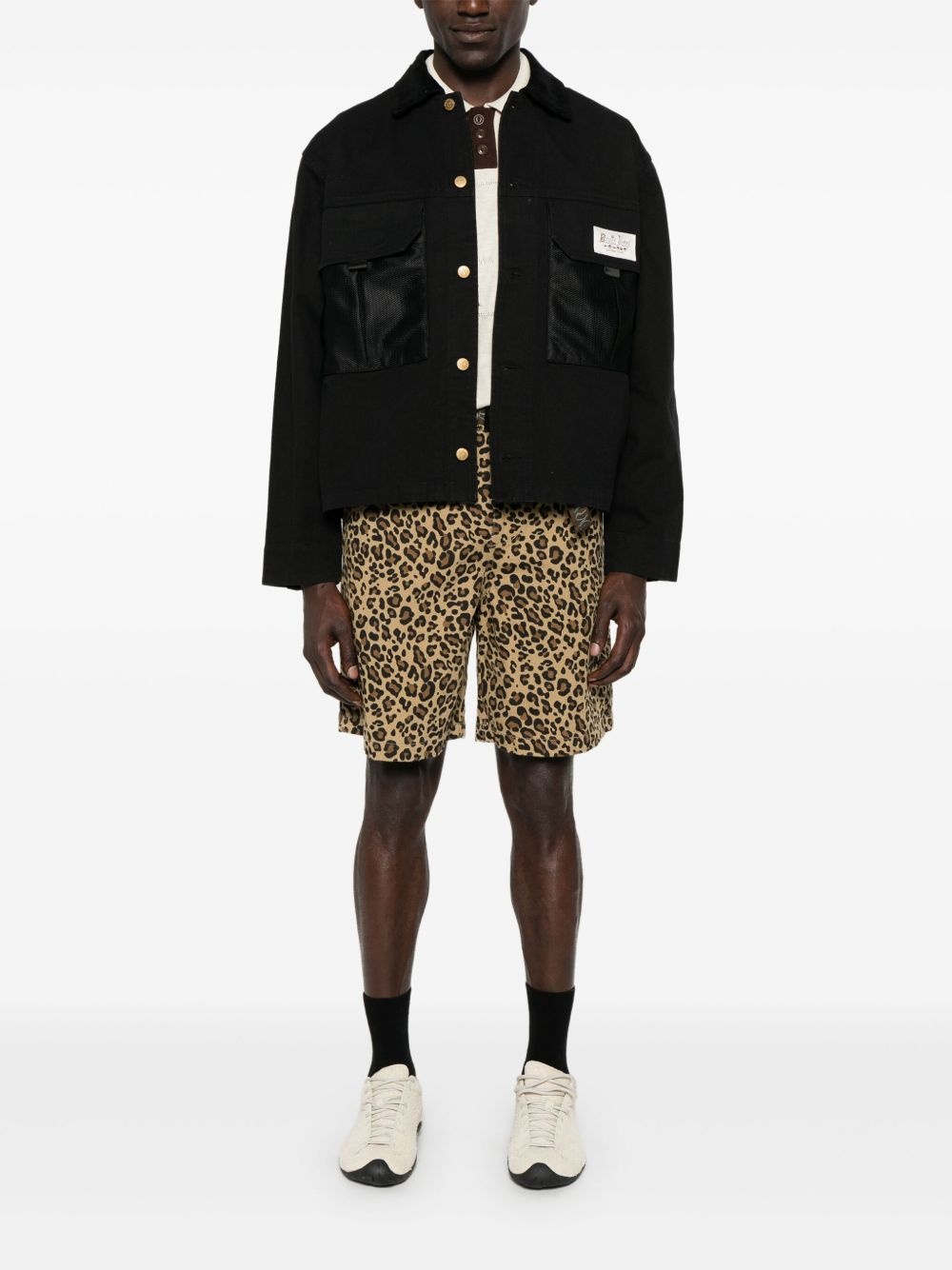 cropped chore jacket - 2