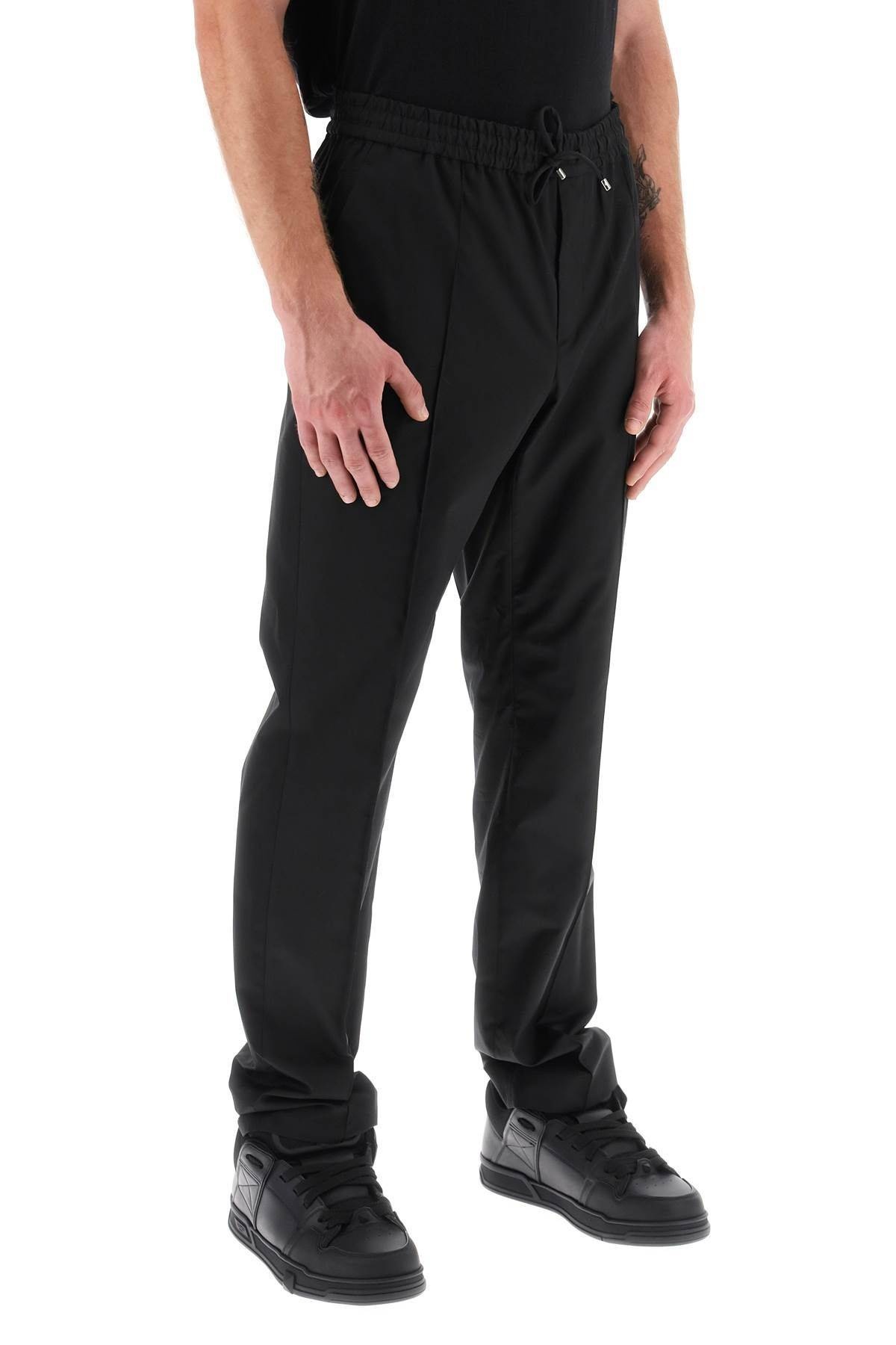 JOGGERS IN POPLIN - 3