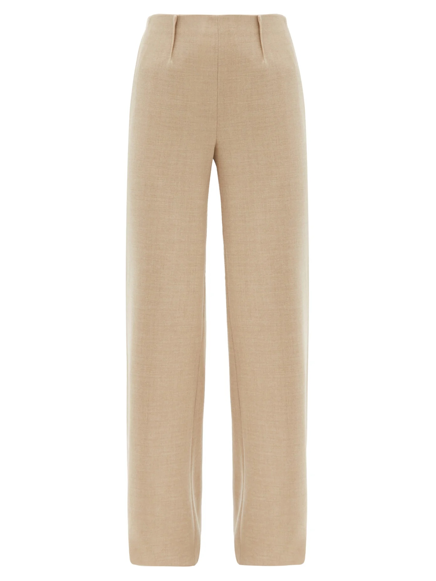 Luther wool-blend wide-leg trousers - 1