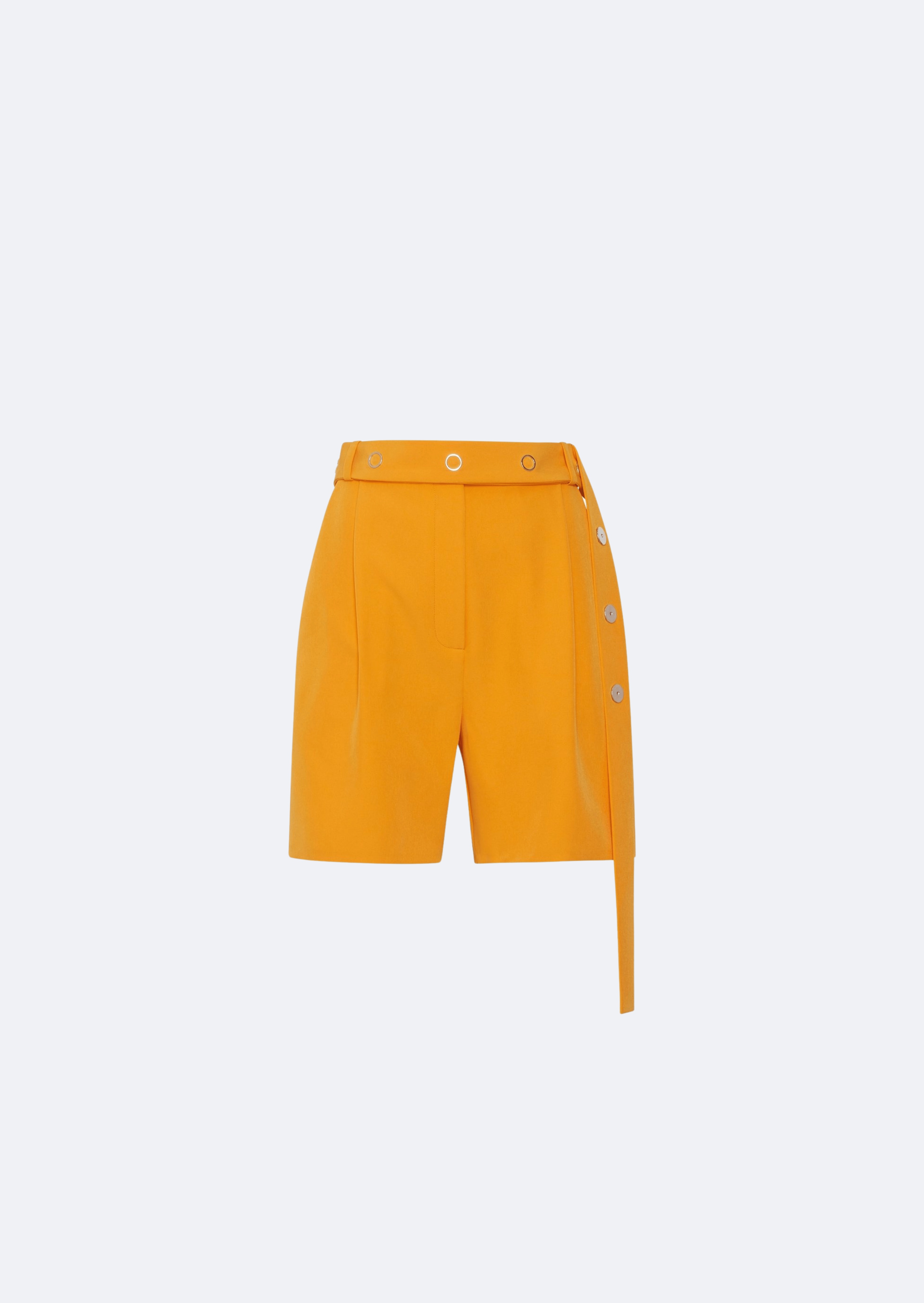 Matte Crepe Belted Short - 1
