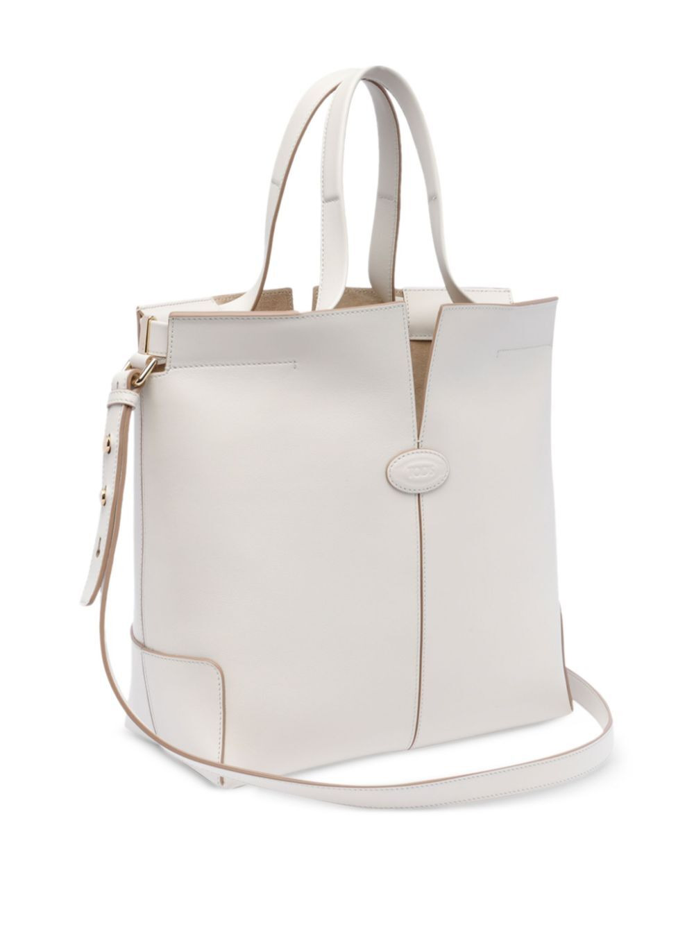 Tod's Women Di Bag Folio Small Leather Bag - 4