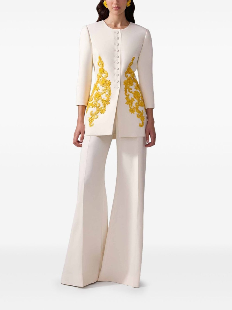 CAROLINA HERRERA high-waist palazzo pants outlook