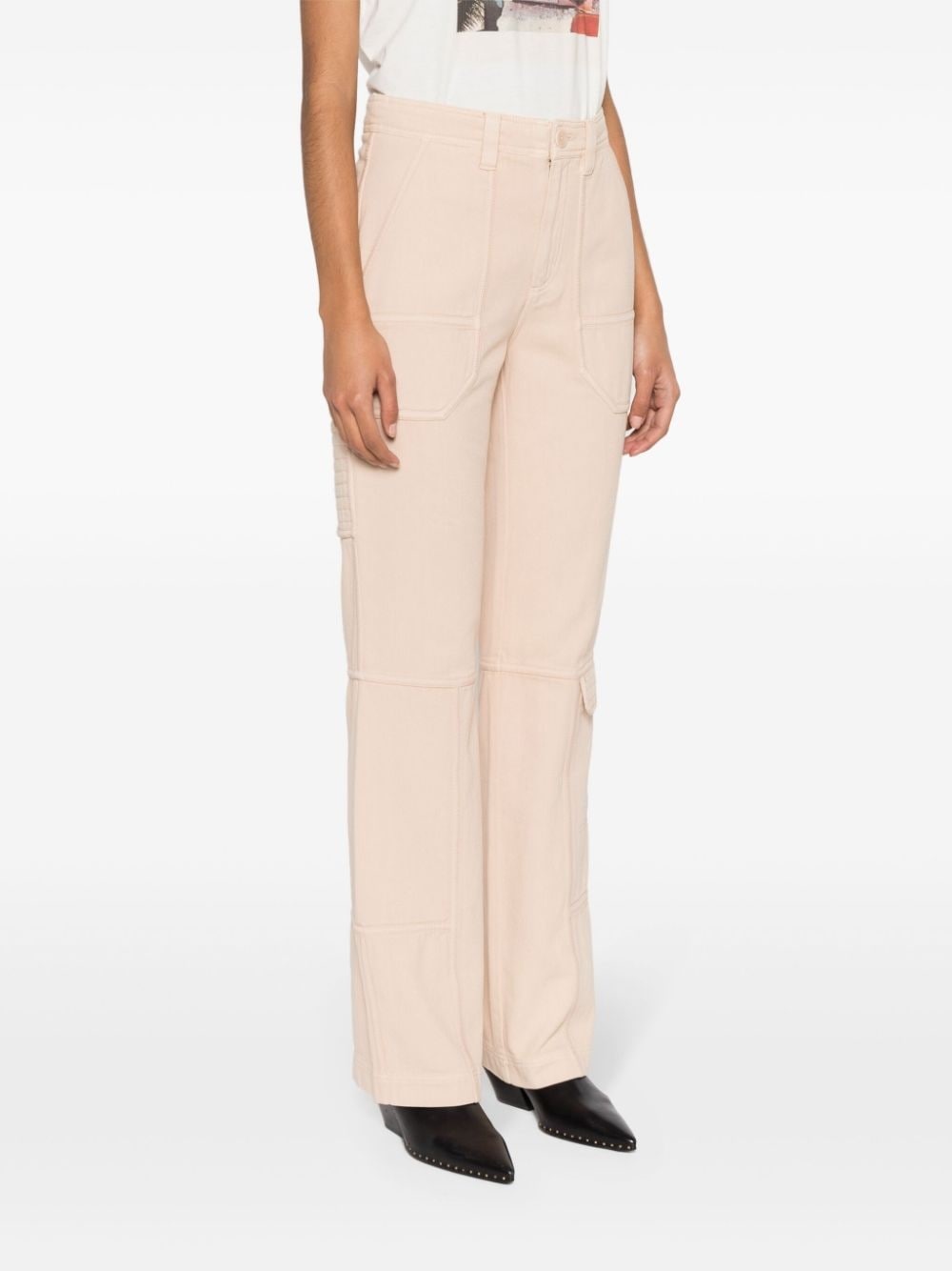 Pepper high-waist straight-leg trousers - 3