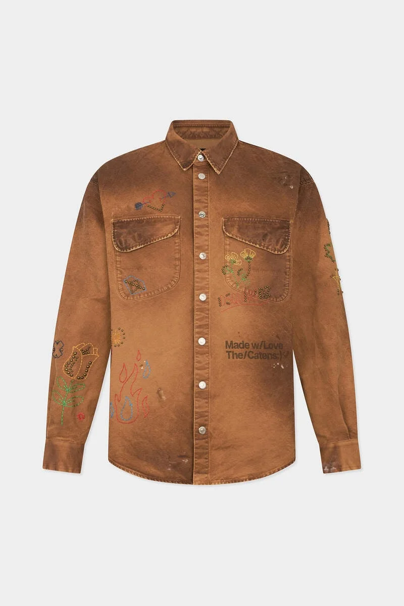 HANDMADE SCRIBBLES SHIRT - 1