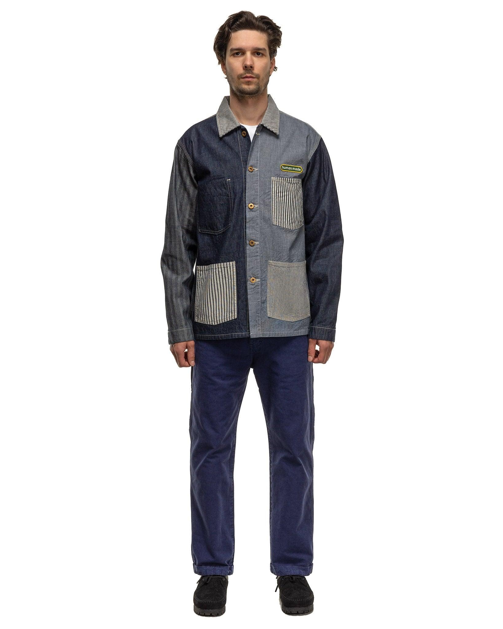 Human Made Crazy Coverall Jacket #2 Indigo | REVERSIBLE