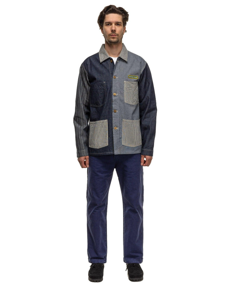 Human Made Crazy Coverall Jacket #2 Indigo outlook