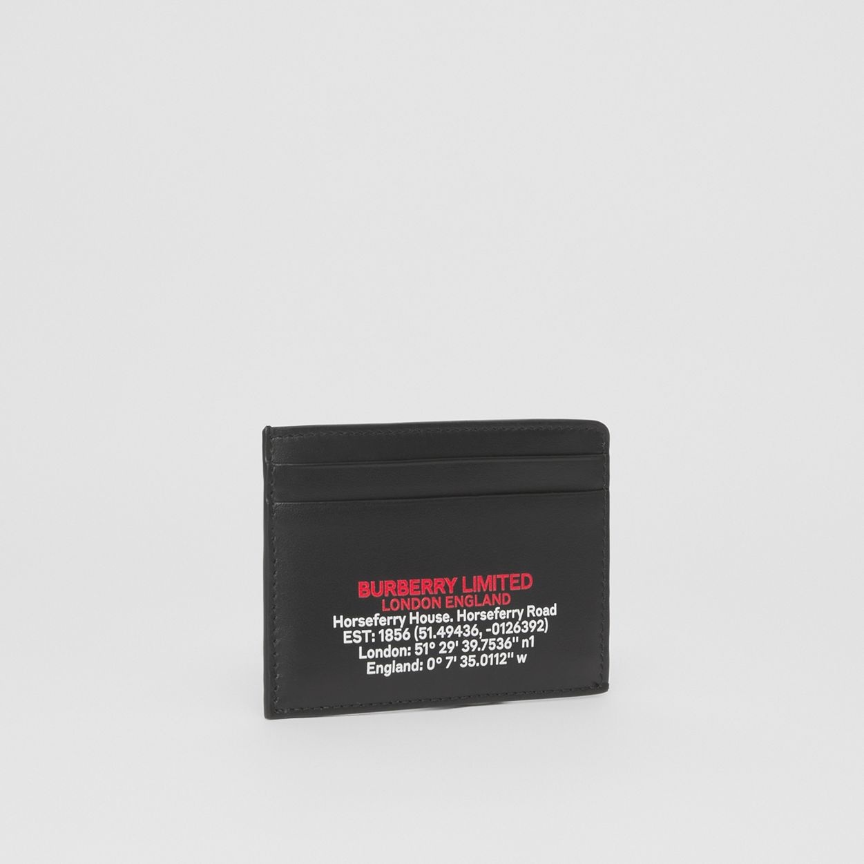 Location Print Leather Card Case – Online Exclusive - 4