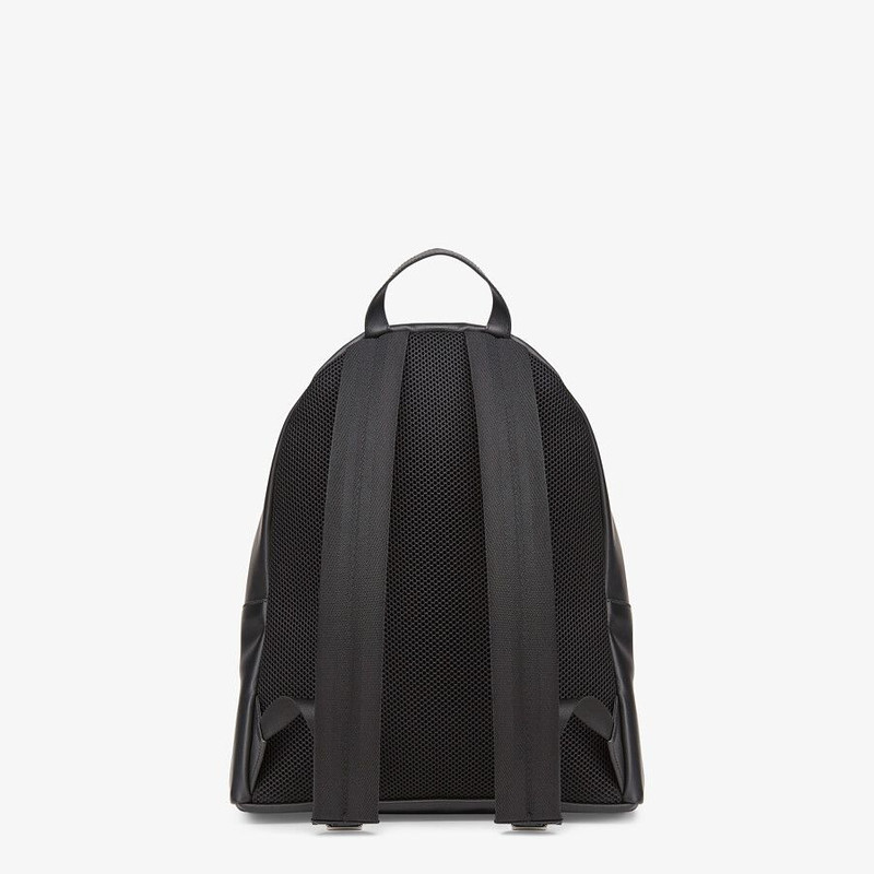 Black leather backpack 3