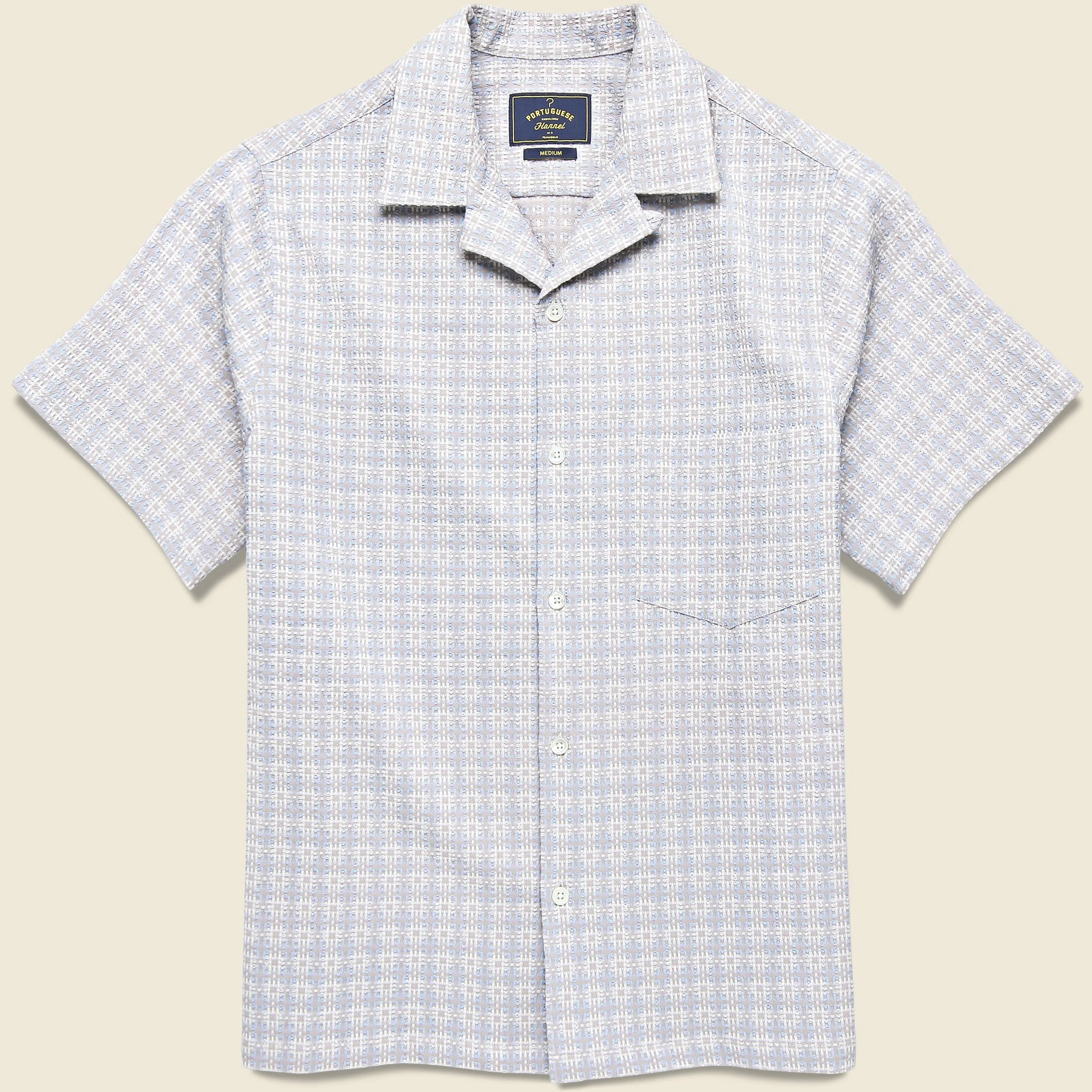 Polen Camp Shirt - Blue - 1