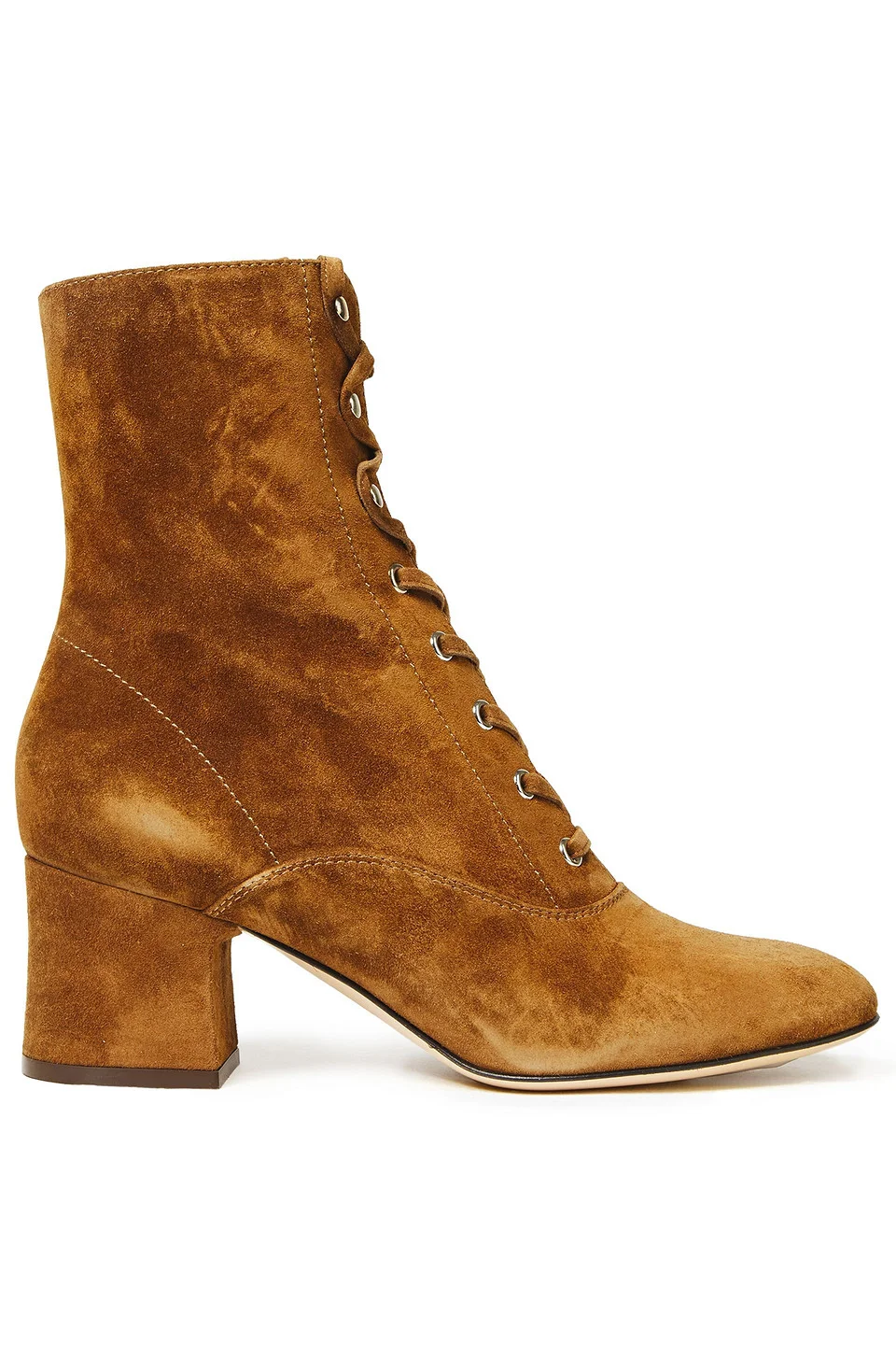 Mackay lace-up suede ankle boots - 1