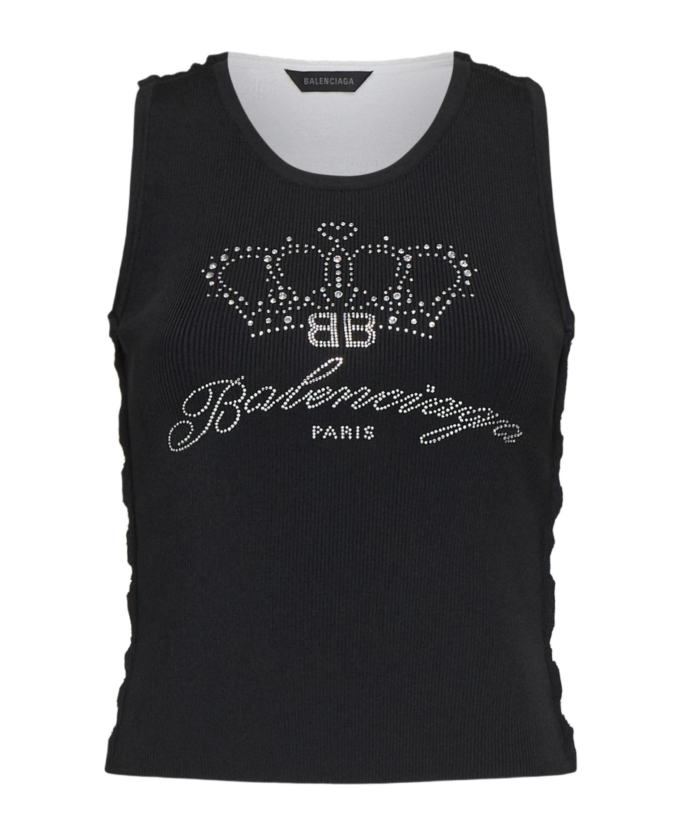 Logo Knit Tank Top - 1